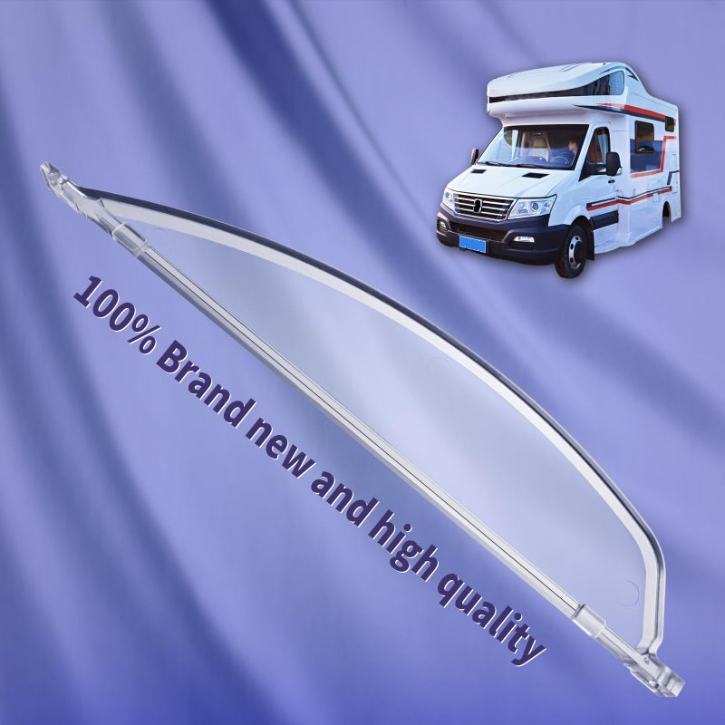 Vsttar Clear Plexiglass 4810-00 Screen Door Bubble Style Stopper Complete Replacement Kit, Compatible with Dexter Right Hand Screen Door Bubble Style, Clear, Works with 4812-01 Slide 4814-00 Holder - Image 5