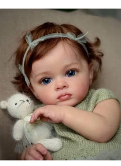 Beauenty 24 inch Reborn Baby Doll Soft Cotton cloth body and silicon Head Hand and leg Newborn real like Baby Doll Girl Toy Gift Dolls  - Image 4
