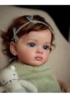 Beauenty 24 inch Reborn Baby Doll Soft Cotton cloth body and silicon Head Hand and leg Newborn real like Baby Doll Girl Toy Gift Dolls  - Image 5
