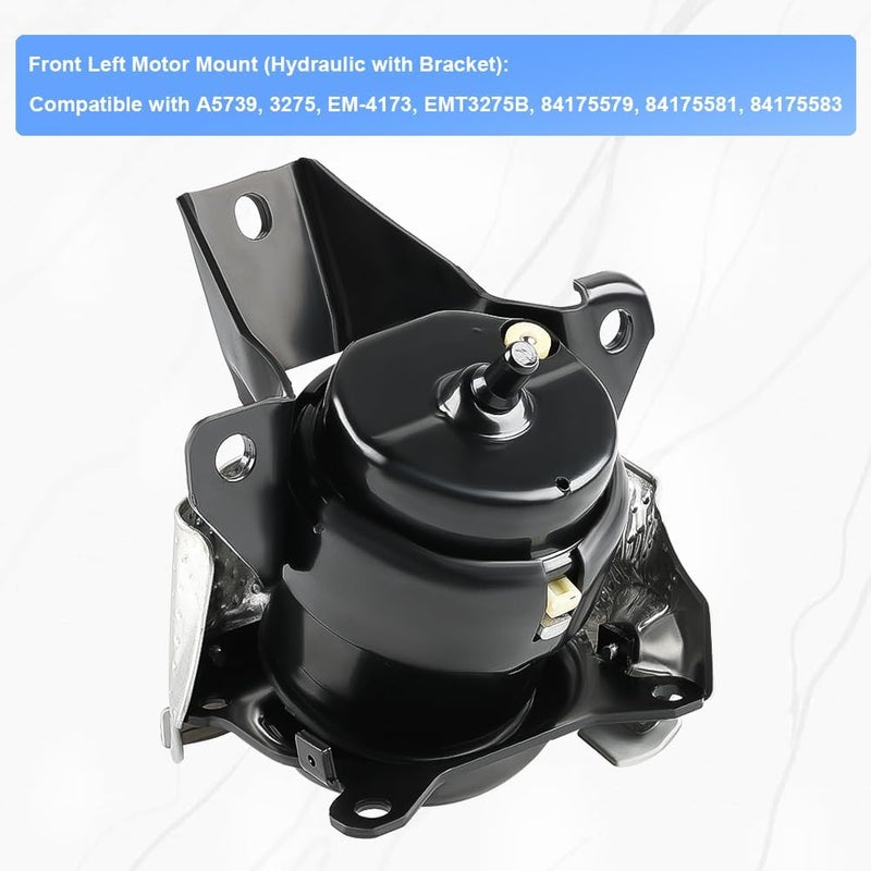 JDMON Front Left Engine Motor Mount Replacement for Chevy Silverado, Suburban, Tahoe, GMC Sierra - Image 2