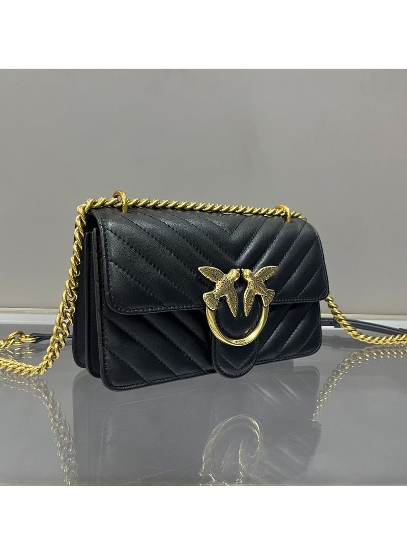 Pinko Chain Square Crossbody Shoulder Bag 21*13*6cm - Image 2