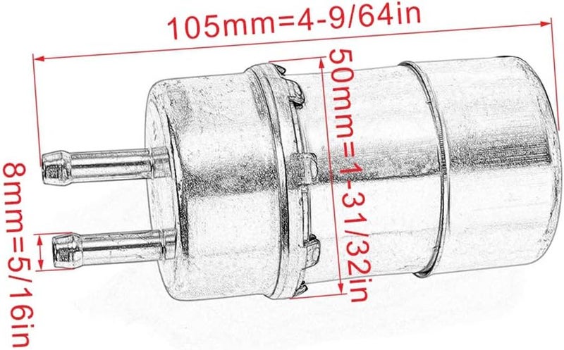 QASULER Motorcycle 12V Fuel Pump for Yamaha Models - Image 2