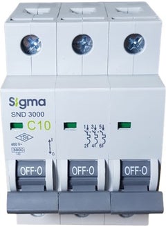 SIGMA 3X10A C/3ka W Automatic Fuse 