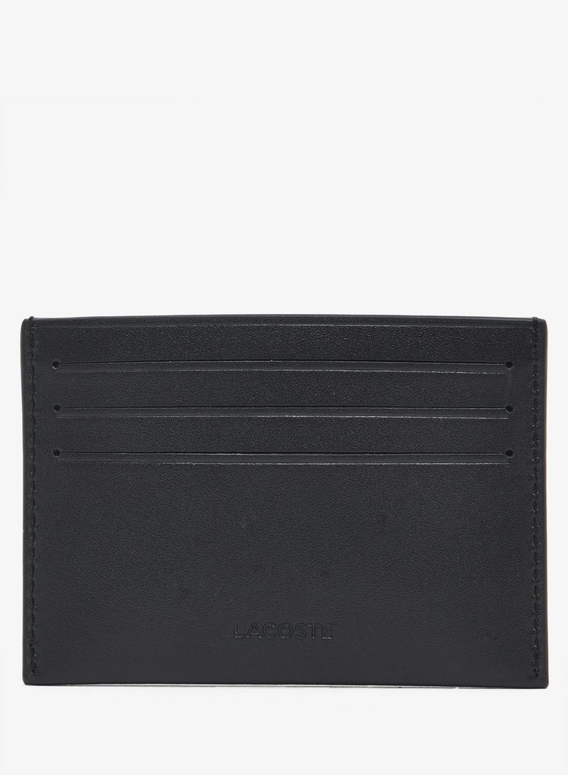 LACOSTE Nomogramme Embossed Leather Card Holder - Image 2