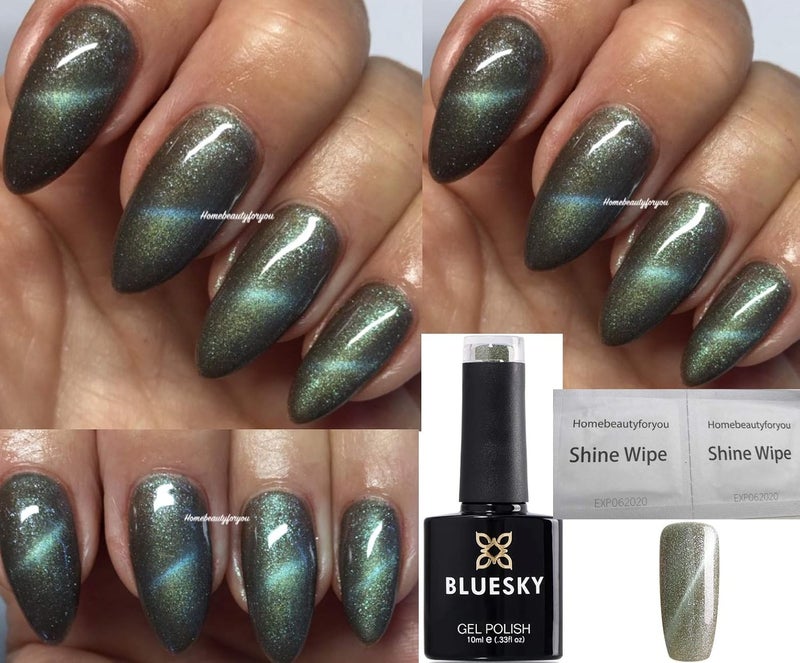 Bluesky CAT EYE CHAMELEON CLN03 MAGNETIC MAGNET REQUIRED Nail Gel Polish UV LED Soak Off 10ml