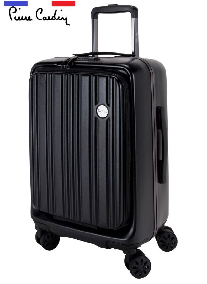 pierre cardin - Carry on Luggage 19 Inch Business And Laptop Rolling Bag - Image 1