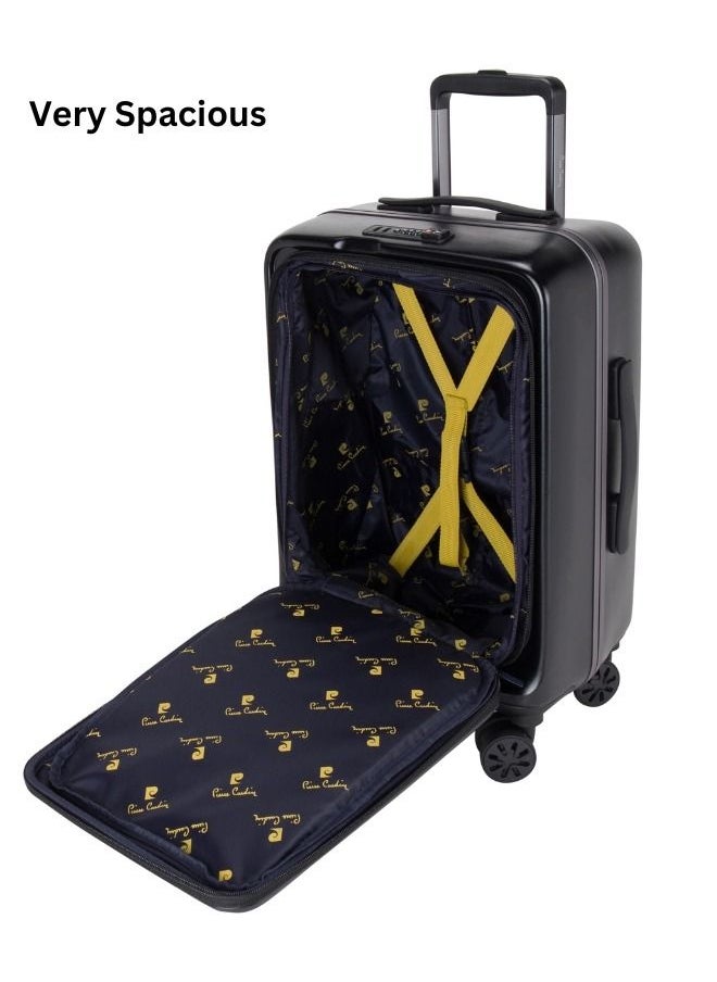 pierre cardin - Carry on Luggage 19 Inch Business And Laptop Rolling Bag - Image 1