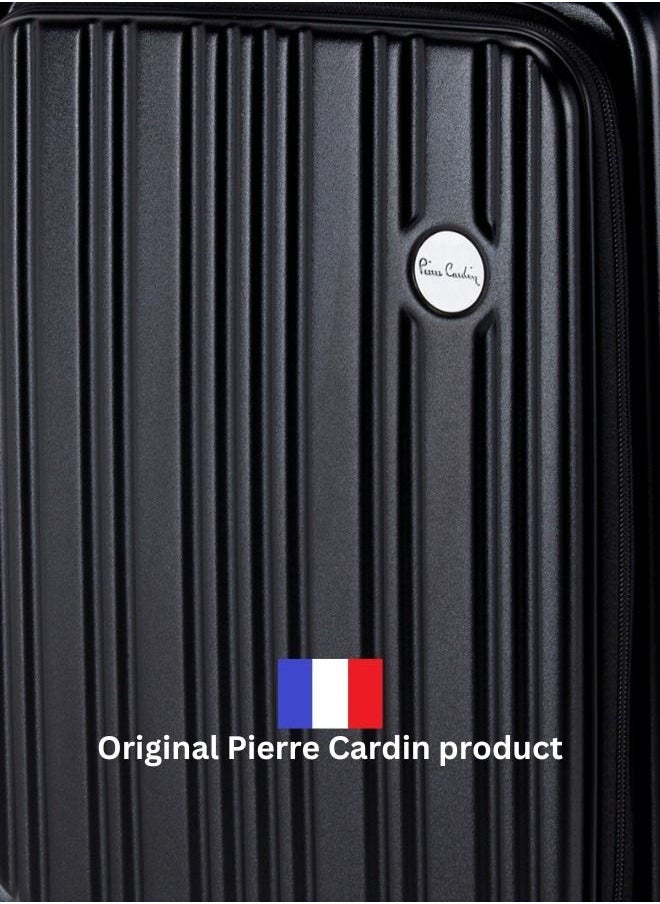 pierre cardin - Carry on Luggage 19 Inch Business And Laptop Rolling Bag - Image 1