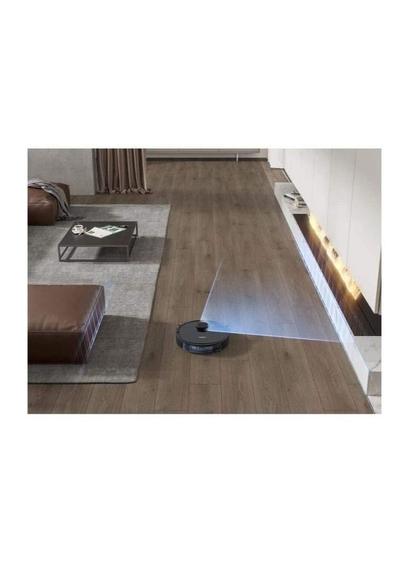 إيكوفاكس - مكنسة كهربائية روبوتية من Ecovacs DEEBOT OZMO950، مكنسة كهربائية ومسح 2 في 1 مع تقنية الليزر الذكية Navi 3.0، وقت عمل 200 دقيقة، رسم خرائط متعددة الأرضيات، جدار افتراضي، تعمل على السجاد والأرضيات ا - Image 1