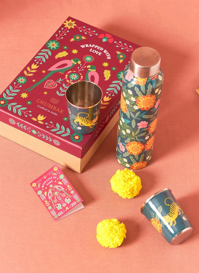 تشومباك Marigold Drinkware  Gift Set of 3