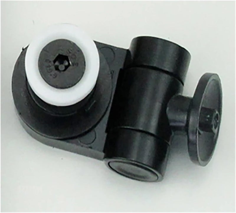 Black Mounting Clip With Connector For Monitor Arm Attachment - Image 1