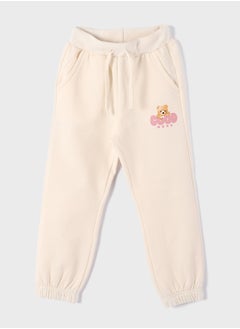 LC WAIKIKI Elastic Waist Printed Girl'S Sweatpants  - Image 1