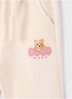 LC WAIKIKI Elastic Waist Printed Girl'S Sweatpants  - Image 5