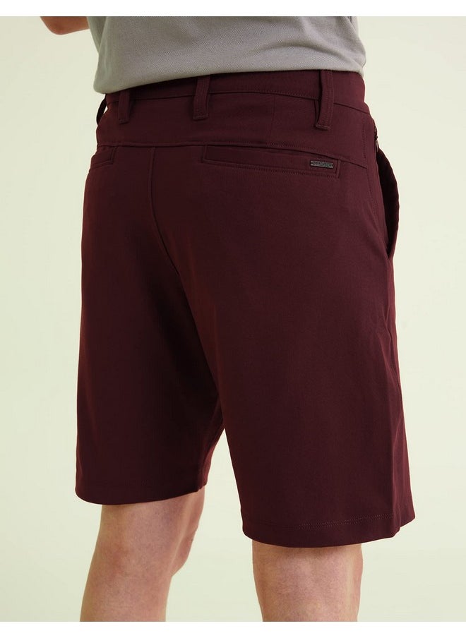 DaMENSCH - DAMENSCH Men's Shorts (Dam-FSHT-POR-M_Maroon_M) - Image 1
