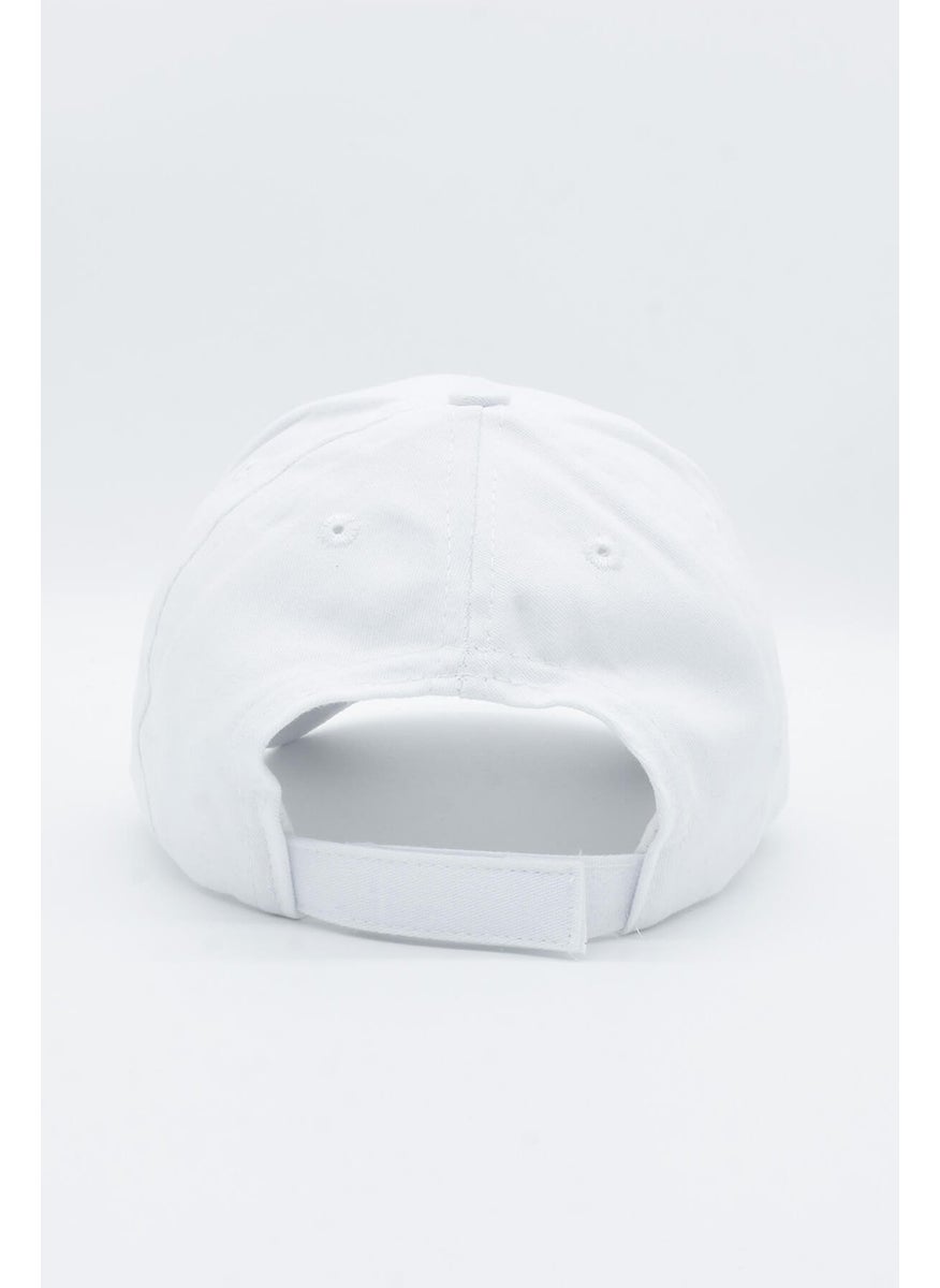 Külah - Cone Women's Cotton White Cap Baseball Cap - Image 1