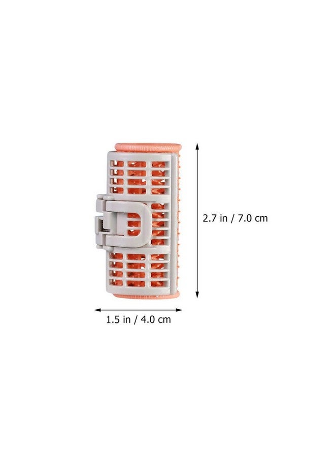 KALLORY 6Pcs Hair Rollers Hair Curlers Self Grip Hair Curlers Hairdressing Rollers With Clips Hair Styling Tools For Girls - Image 3