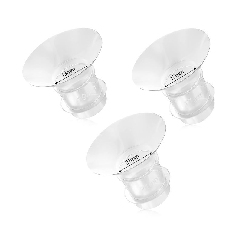 Breast Milk Pump Flange Inserts Breast Converter Practical Breast Pump Replacement 19mm - Image 4