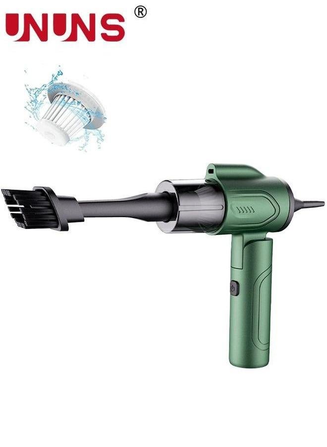 UNUNS Handheld Vacuum Cleaner,3-In-1 Cordless Cleaner ,Foldable Portable Electric Air Pump For Pet Cars Keyboard - Image 1
