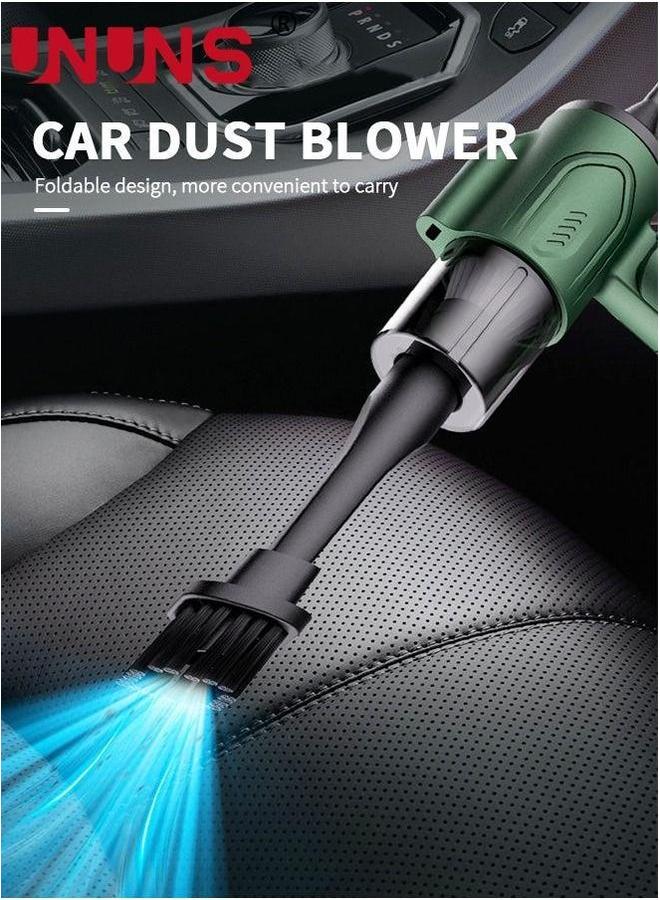 UNUNS Handheld Vacuum Cleaner,3-In-1 Cordless Cleaner ,Foldable Portable Electric Air Pump For Pet Cars Keyboard - Image 3
