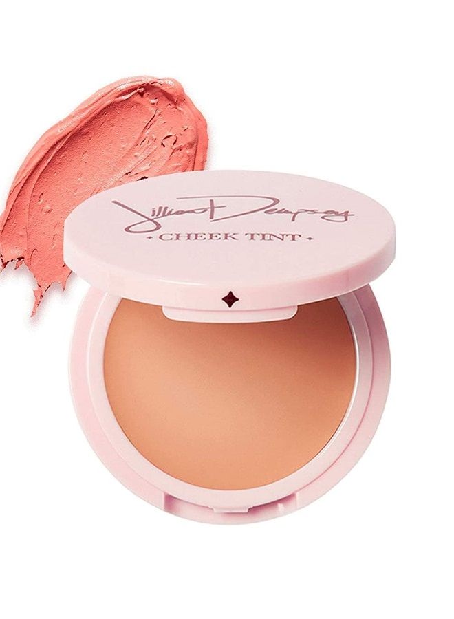 Jillian Dempsey Cheek Tint | Multi-Tasking Cream Blush + Lip Color | Finger Friendly, Blends Easy & Deliver Color That Stays Put | Petal - Image 1