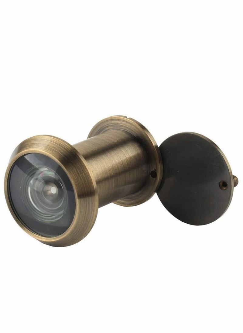 SYOSI Safety Door Viewer Solid Brass 220° Viewer/Peephole with Heavy Duty Rotating Privacy Cover Doors Durable for Home Office Hotel 1.4'' to 2.36''  - Image 1