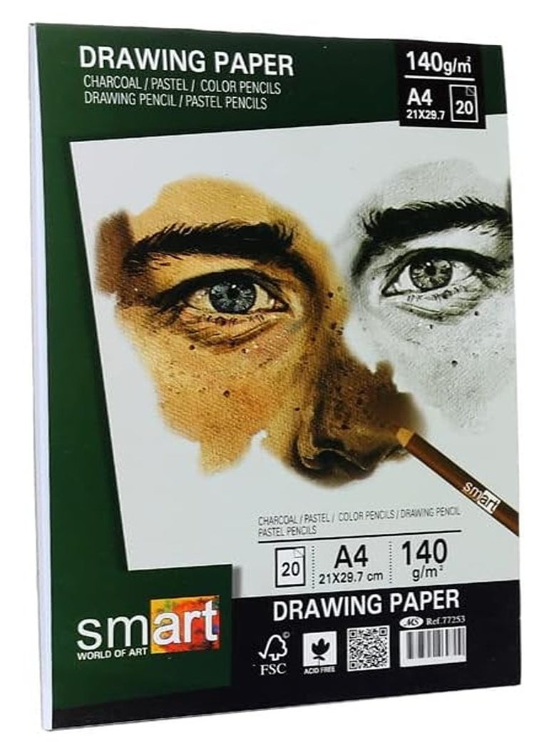 Smart Sketch A4 Smart Drawing 140gm 20 Sheets - Ref.77252  - Image 2
