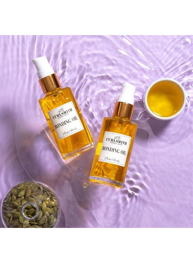 CURLSMITH – Bonding Oil, Lightweight Finishing Oil, For All Hair Types Including Dry & Damaged (60ml/2 fl oz) - Image 5