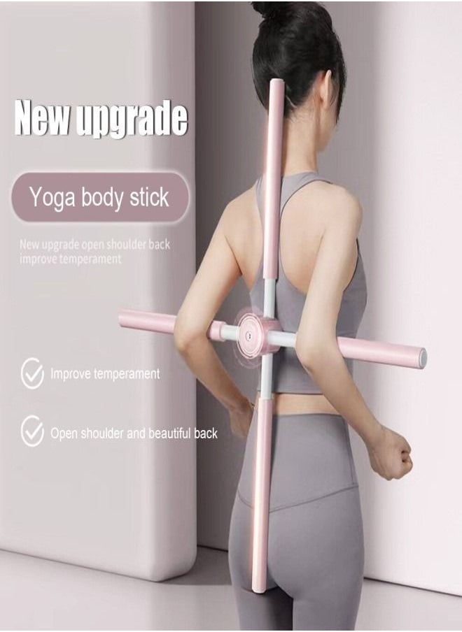 World Fitness - Adjustable Yoga Sticks Stretching Tool For Shoulder And Back - Image 1