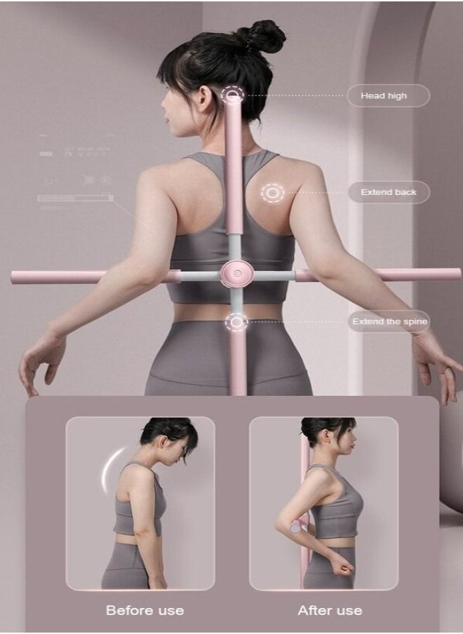 World Fitness - Adjustable Yoga Sticks Stretching Tool For Shoulder And Back - Image 1