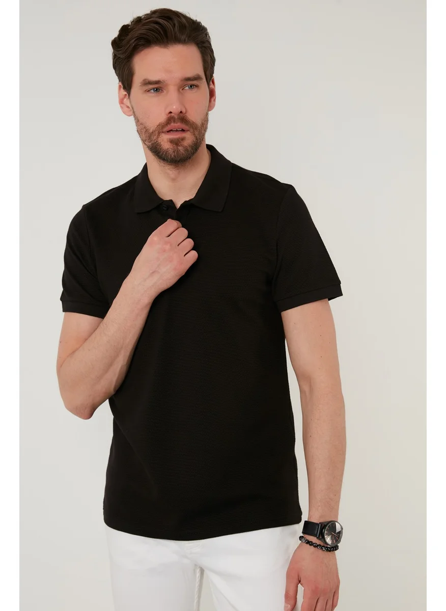 Buratti Regular Fit Cotton Buttoned Polo T Shirt Men's Polo 5902326