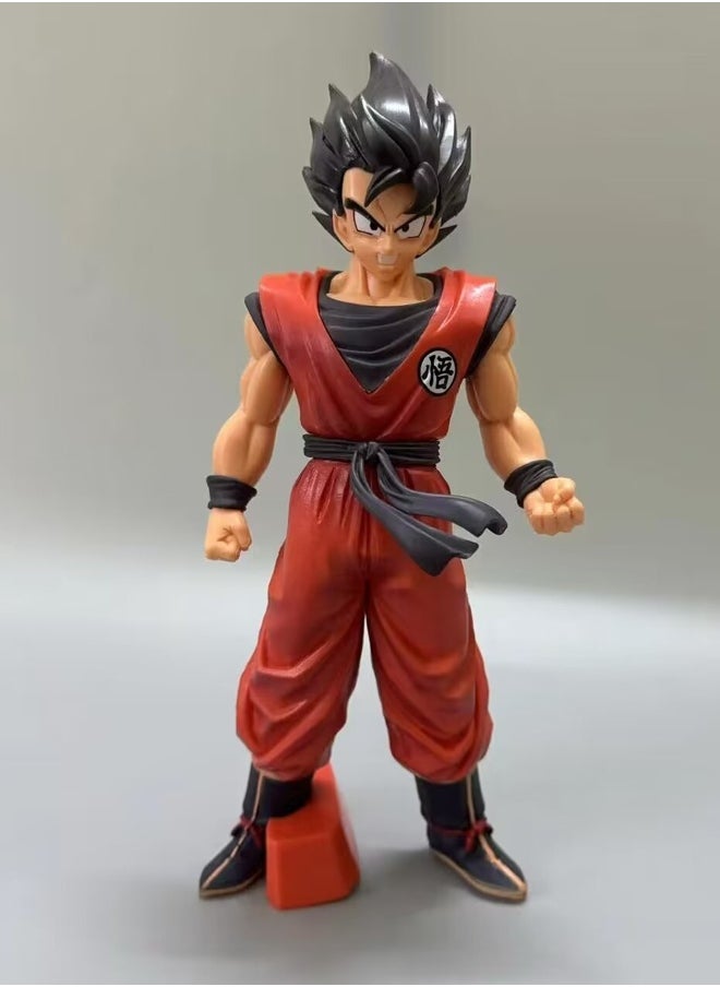 Dragon Ball Z Dragon Ball Goku Action Figure Decorative Resin Sculpture Home Decor Statue, Art Figurine Home Ornament Decoration for Office, Living Room, Bedroom, Book Shelf, TV Cabinet, Desktop  - Image 1
