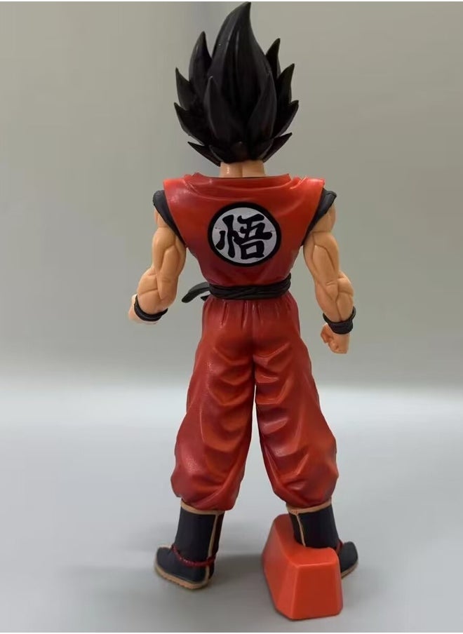 Dragon Ball Z Dragon Ball Goku Action Figure Decorative Resin Sculpture Home Decor Statue, Art Figurine Home Ornament Decoration for Office, Living Room, Bedroom, Book Shelf, TV Cabinet, Desktop  - Image 4