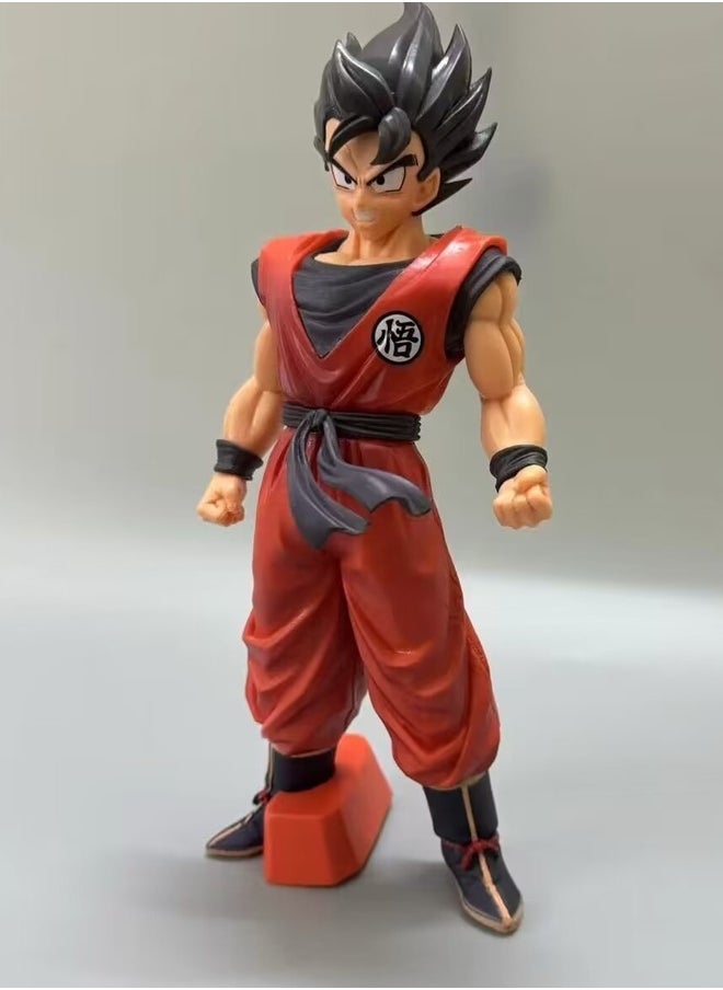 Dragon Ball Z Dragon Ball Goku Action Figure Decorative Resin Sculpture Home Decor Statue, Art Figurine Home Ornament Decoration for Office, Living Room, Bedroom, Book Shelf, TV Cabinet, Desktop  - Image 2