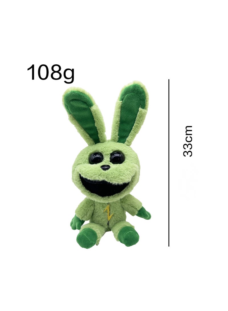 Loquat Poppy Playtime Smiling Critters 3 Plush Toy Cartoon Hoppy Hopscotch 33cm For Fans Gift Horror Stuffed Figure Doll For Kids And Adults Great Birthday Stuffers For Boys Girls - Image 1