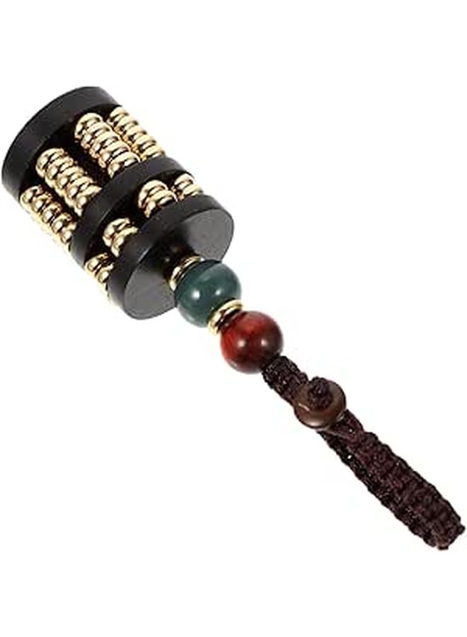 Mini Abacus Keychain Pendant Glossy Car Key Ring Decorative Accessory - Image 1