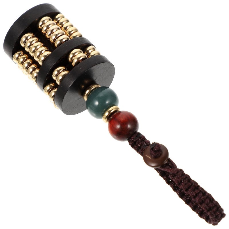 Mini Abacus Keychain Pendant Glossy Car Key Ring Decorative Accessory - Image 2