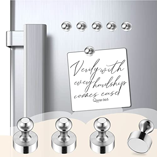 MIN CI 25Pcs Strong Fridge Magnets, Refrigerator Magnets for Whiteboard, Magnetic Push Pins Small Whiteboard Magnets for Classroom, Magnetic Decorative Magnets, Locker Accessories and Dry Erase Magnets - Image 2
