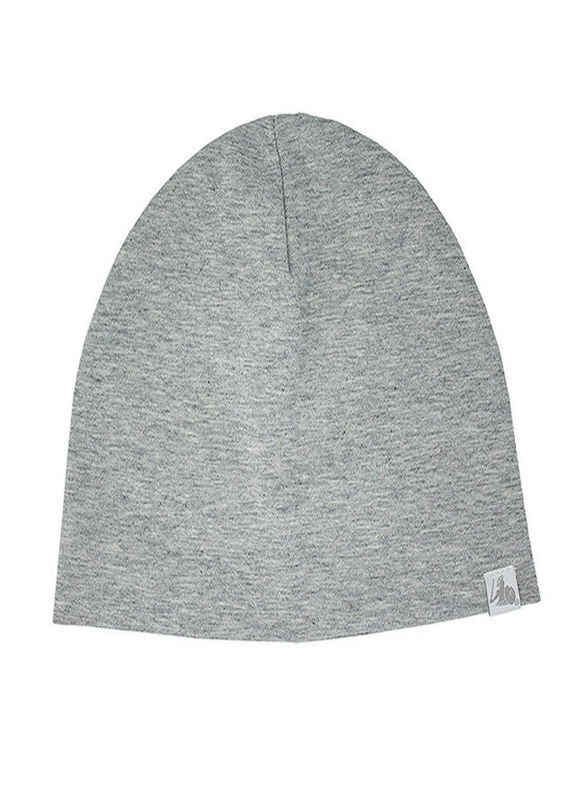 DefenderShield EMF Radiation Protection Beanie Cap - Blocks Wireless EMF & 5G Radiation (Gray Child/Medium) - Image 1