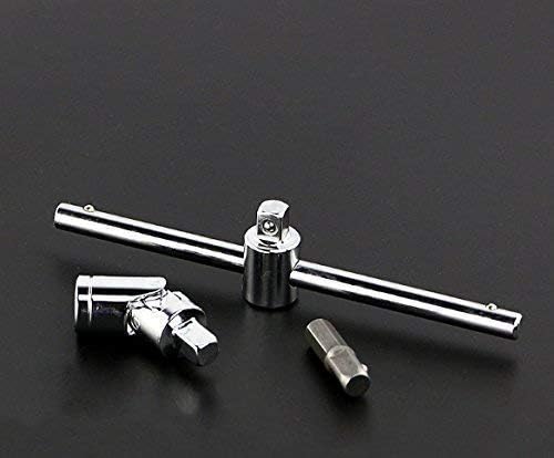 black sparrow BLACK SPPAROW 46 In 1 Screwdriver Set 46 In 1 Tools Kit Socket Wrench Tool Kit Pp Bag6 In 1 Pcs Tool Kit Screwdriver And Socket Set Multi Purpose Combination Tool Case Precision Socket Set  - Image 2