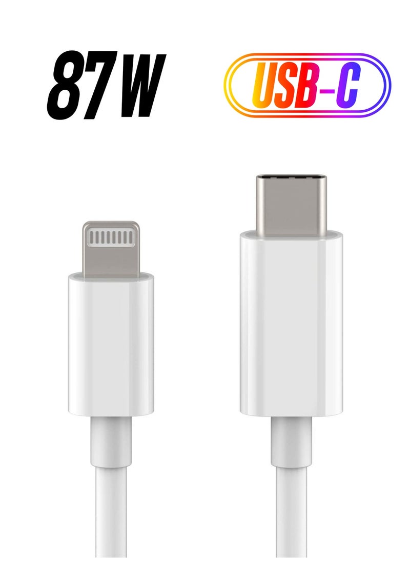 ELTRAZONE - USB C to Lightning Cable 6.6ft [Apple MFi Certified] PD Fast Charging and Hi-speed Syncing Cord Compatible with iPhone X/XS/XR/XS MAX/8/8 Plus, iPad Pro 2017 - Image 1
