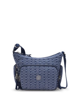 kipling Gabbie Small Crossbody Bag with multiple compartments Signature Denim  - Image 1