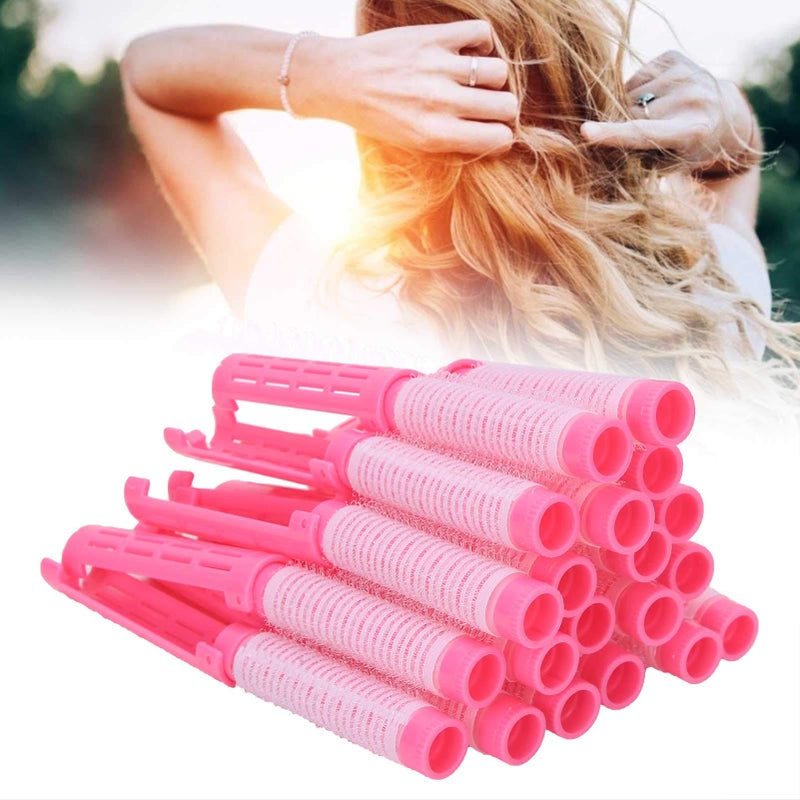 Brrnoo 20Pcs Hair Perm Rods Perming Rod Hair Roller Curler Household Salon Hairdressing Tool Kit (01) - Image 1