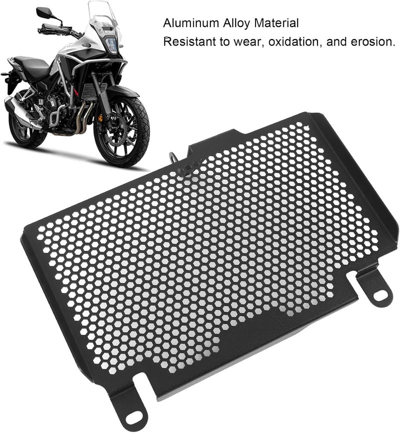 غطاء حماية شبكة المبرد Drfeify، واقي من سبائك الألومنيوم عالي القوة لـ NX400 2022-2024، حماية معززة للأداء الرياضي - Image 3