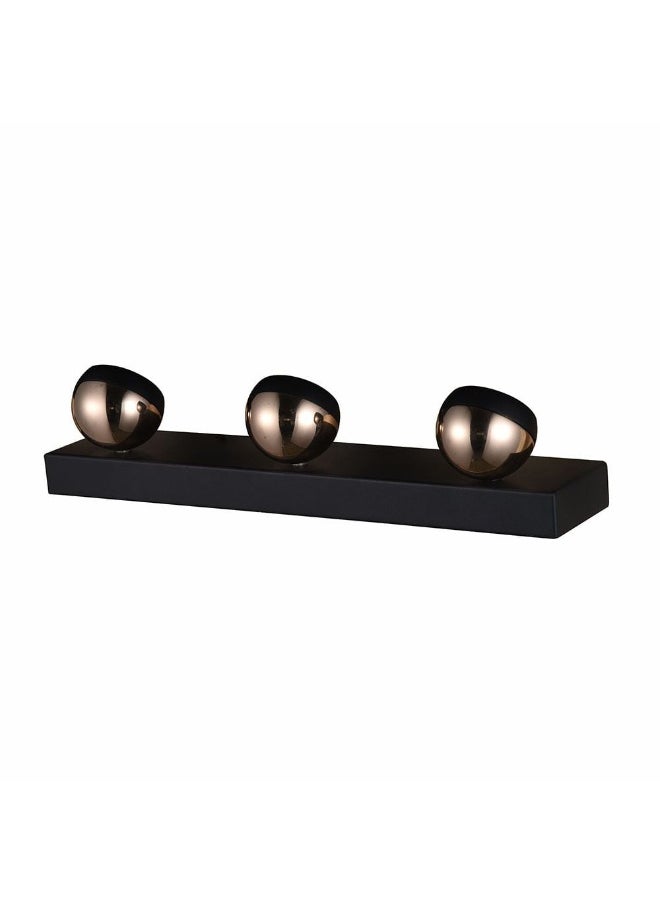 DANUBE HOME Serena Wall Bracket Iron+Alu D69 Xh58 Xw50 Led Black  - Image 1
