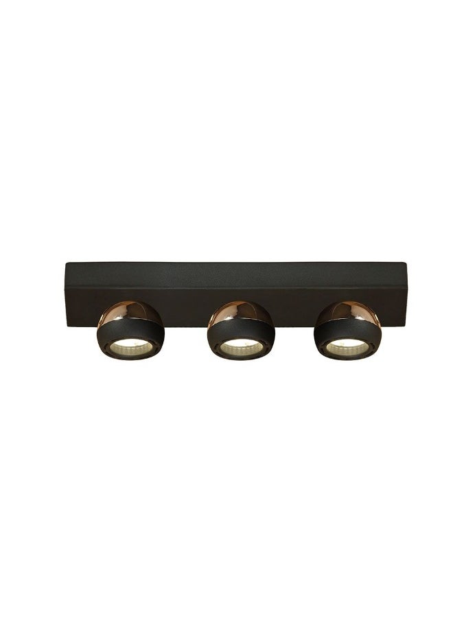 DANUBE HOME Serena Wall Bracket Iron+Alu D69 Xh58 Xw50 Led Black  - Image 3