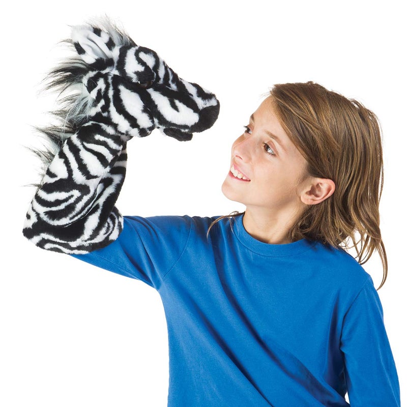 Folkmanis Zebra Stage Puppet - Image 3