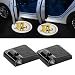 Zufoty 2PCS Car Door Light Projector Wireless LED Car Door Paste Welcome Courtesy Light LED Courtesy Ghost Shadow Welcome Lamp Universal Car Accessories Fits Most Car SUV Truck - Image 2