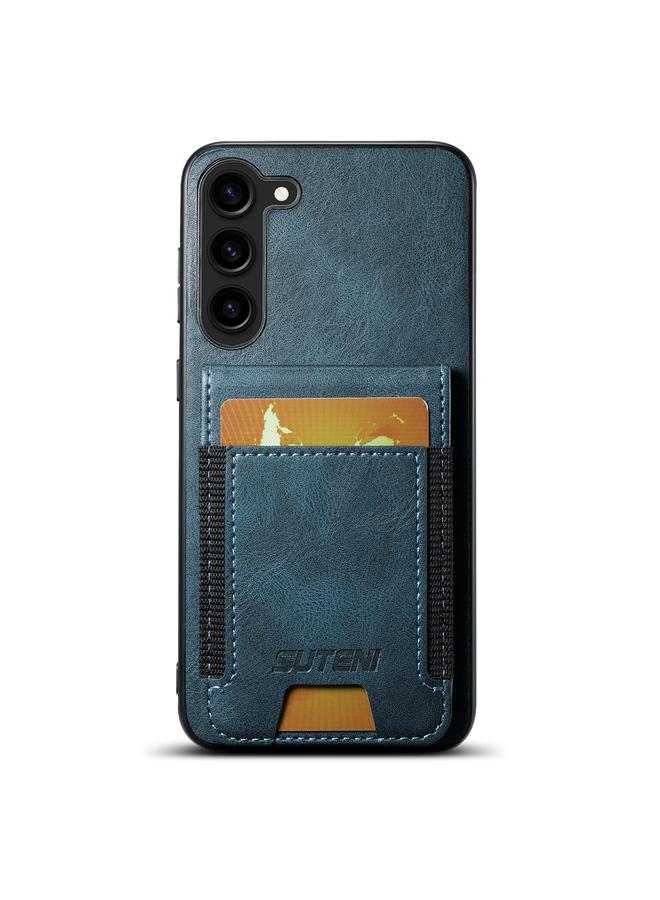 Suteni Case For Samsung Galaxy S22+ 5G H03 Oil Wax Leather Wallet Stand Back Phone Case - Image 1