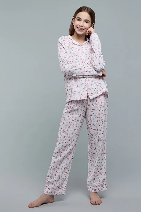 R&B Floral Print Pyjama Set