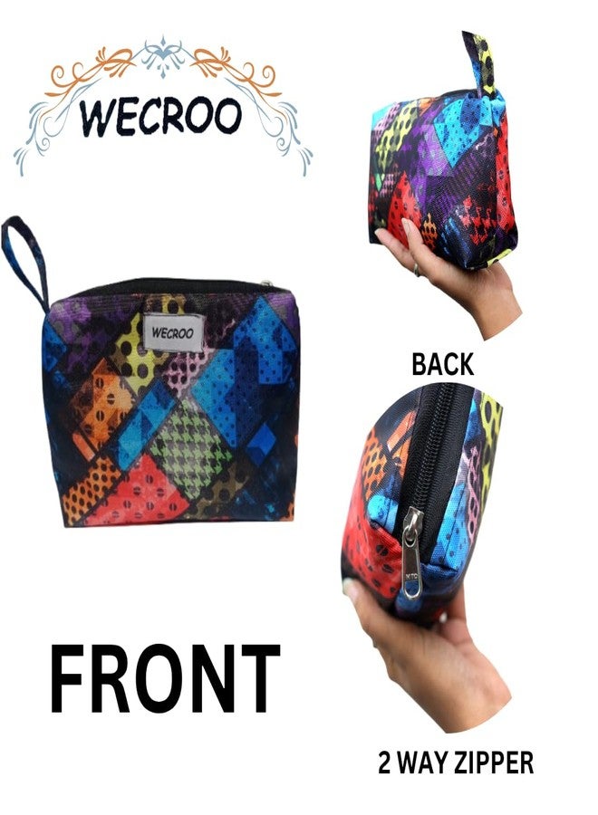 حقائب ظهر عصرية من WECROO للنساء والرجال مع حقيبة صغيرة متناسقة، حقائب ظهر أنيقة وعصرية للجامعة، حقيبة مدرسية/حقيبة نزهة بتصميم مميز للفتيات والسيدات - Image 5